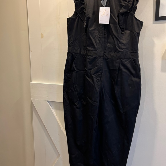 Gal Meets Glam black Kierra jumpsuit. New with tags never worn. - Picture 2 of 6